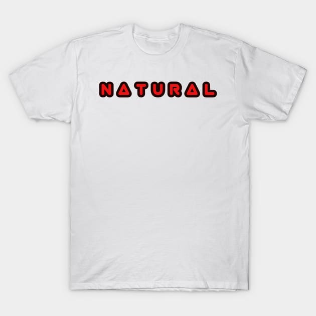 Natural T-Shirt by Z And Z